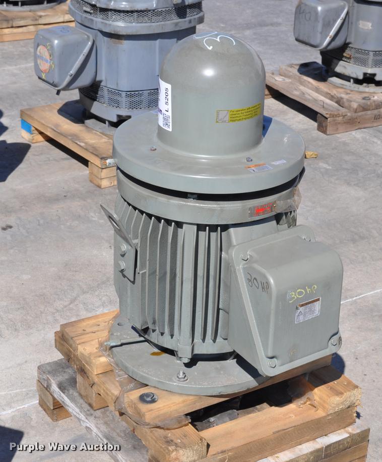 image for item L5205 30HP GE hollow shaft electric motor