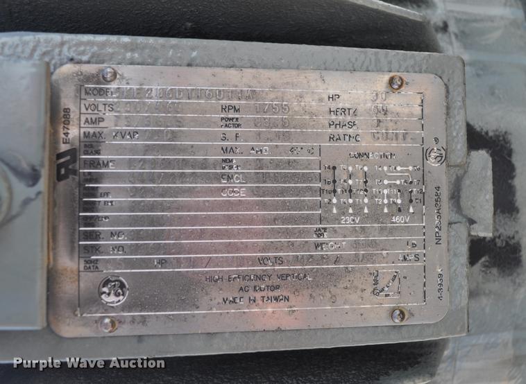 image for item L5205 30HP GE hollow shaft electric motor