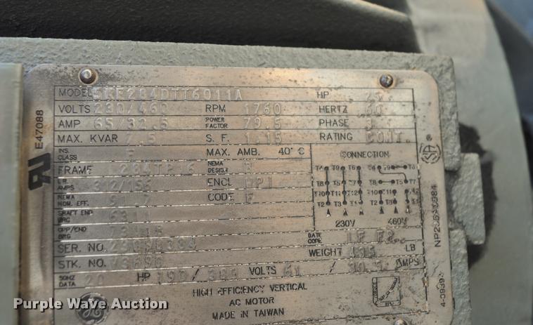 image for item L5207 25HP GE hollow shaft electric motor