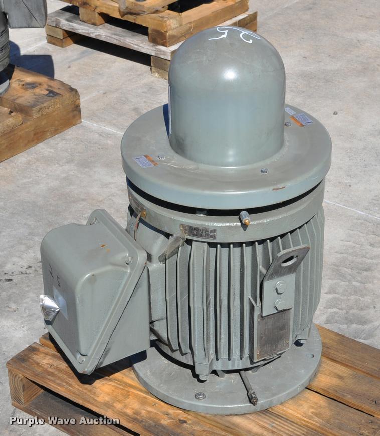 image for item L5208 25HP GE hollow shaft electric motor