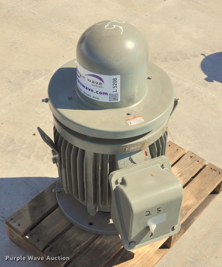 image for item L5208 25HP GE hollow shaft electric motor