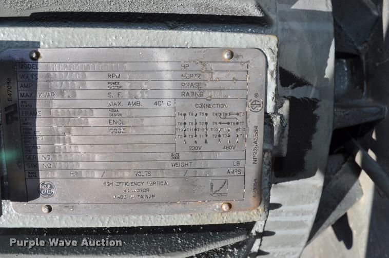 image for item L5208 25HP GE hollow shaft electric motor