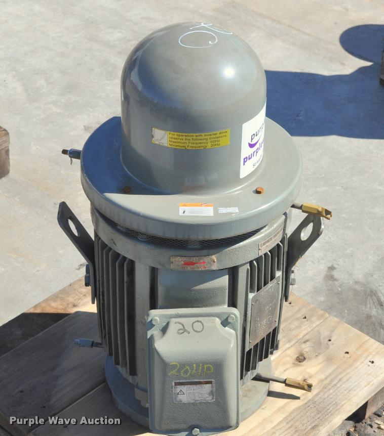 image for item L5209 20HP GE hollow shaft electric motor