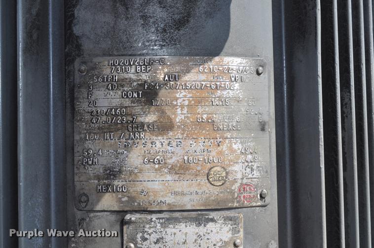 image for item L5210 20HP US Motors hollow shaft electric motor