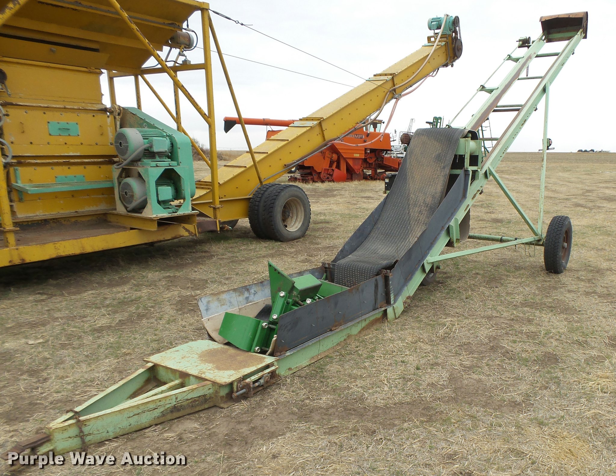 Fertilizer conveyor in Sublette, KS Item DB1991 sold Purple Wave