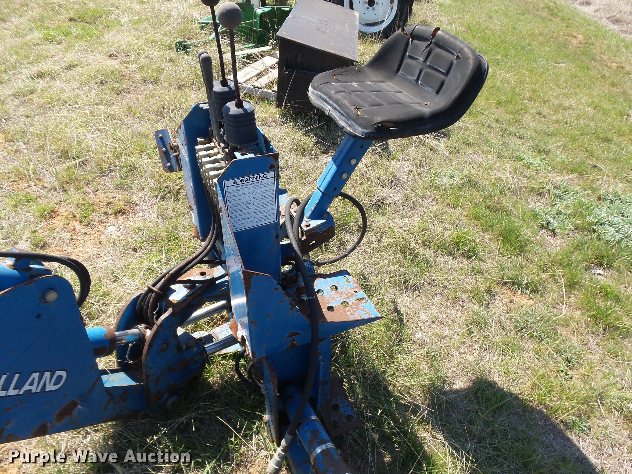New Holland backhoe attachment in Granbury, TX Item DE9544 sold