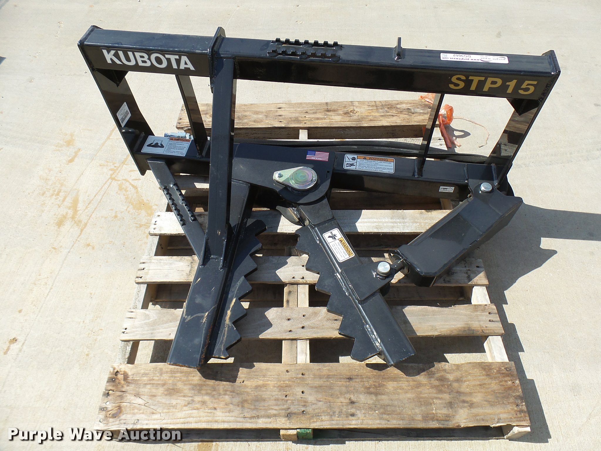 Kubota STP15 tree puller in Grapevine, TX Item DG9662 sold Purple Wave