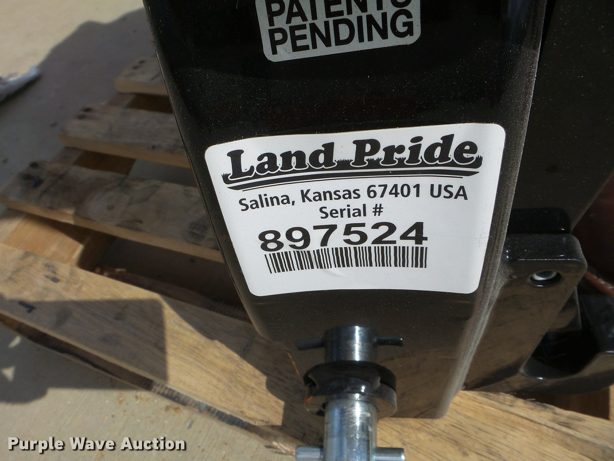 Land Pride QH05 quick attach in Grapevine, TX Item DG9664 sold