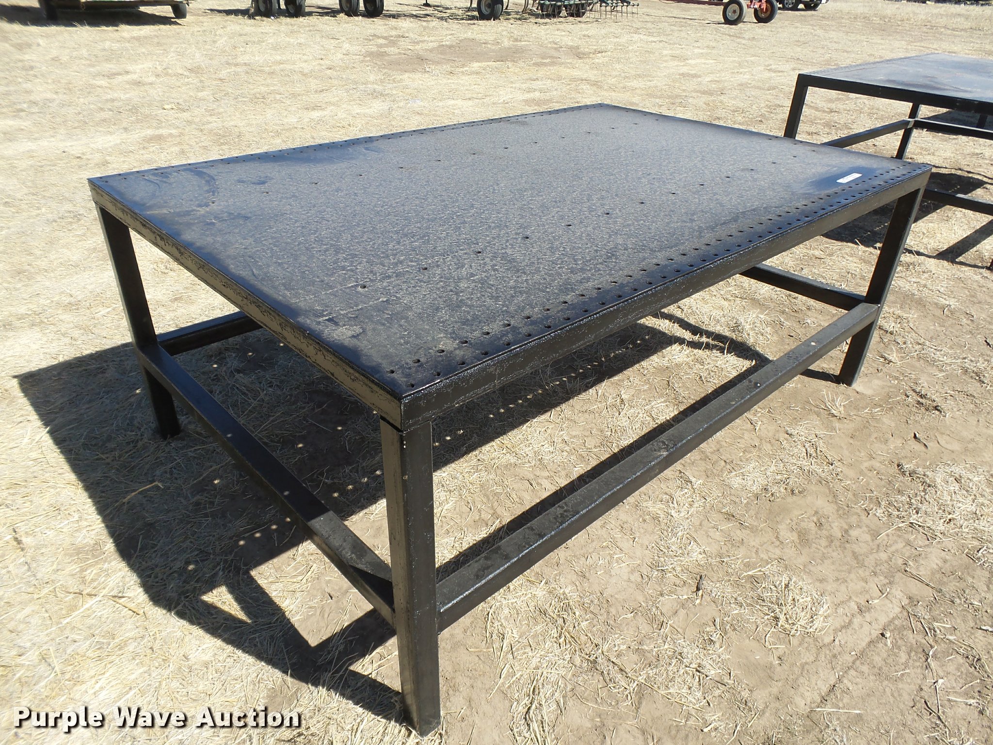 Steel shop table in Sublette, KS Item DI9694 sold Purple Wave