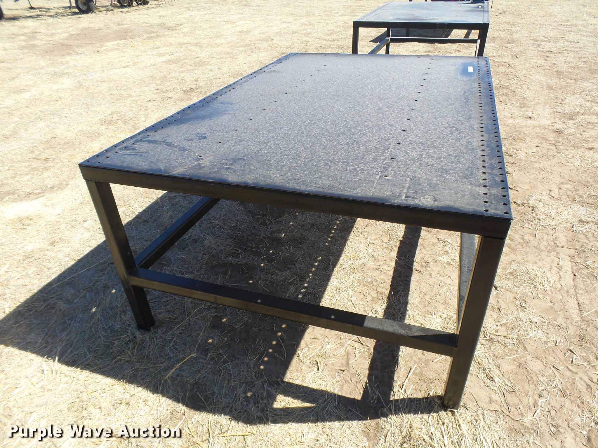 Steel shop table in Sublette, KS Item DI9694 sold Purple Wave