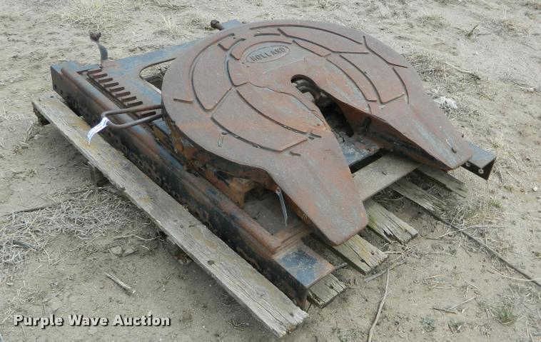 image for item BK9273 Holland air operated sliding fifth wheel receiver plate