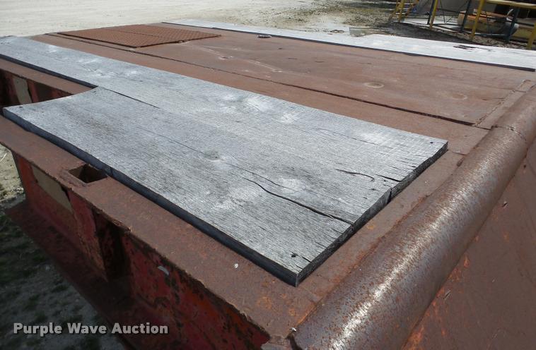 image for item DA1819 1980 Vulcan LB40-3 drop deck equipment trailer