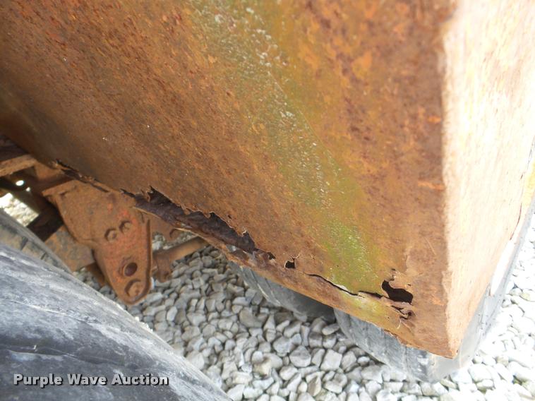 image for item DA1819 1980 Vulcan LB40-3 drop deck equipment trailer