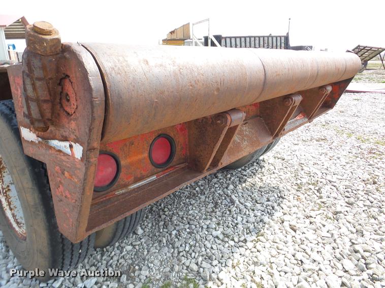 image for item DA1819 1980 Vulcan LB40-3 drop deck equipment trailer