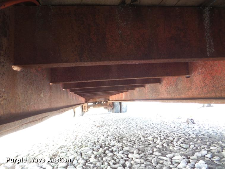 image for item DA1819 1980 Vulcan LB40-3 drop deck equipment trailer