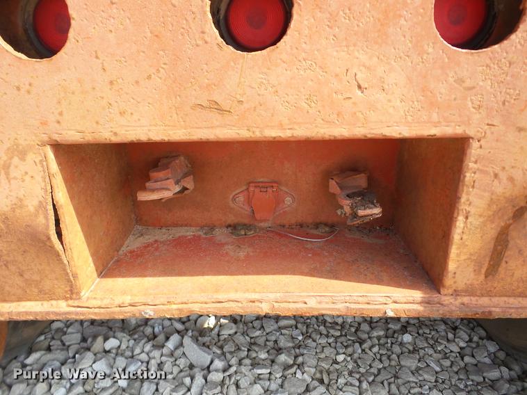 image for item DA1823 1964 shop built drop deck equipment trailer