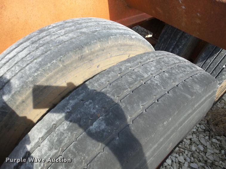 image for item DA1823 1964 shop built drop deck equipment trailer