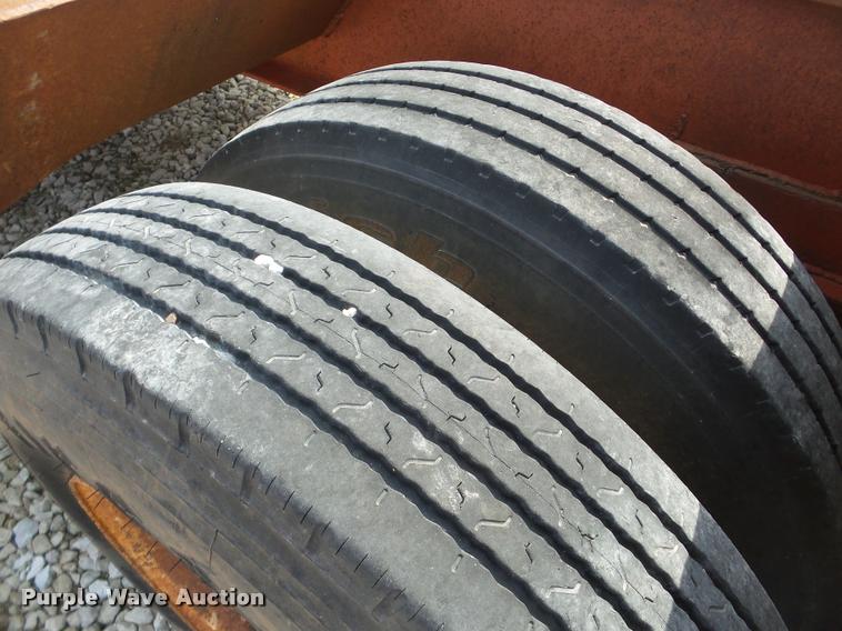 image for item DA1823 1964 shop built drop deck equipment trailer