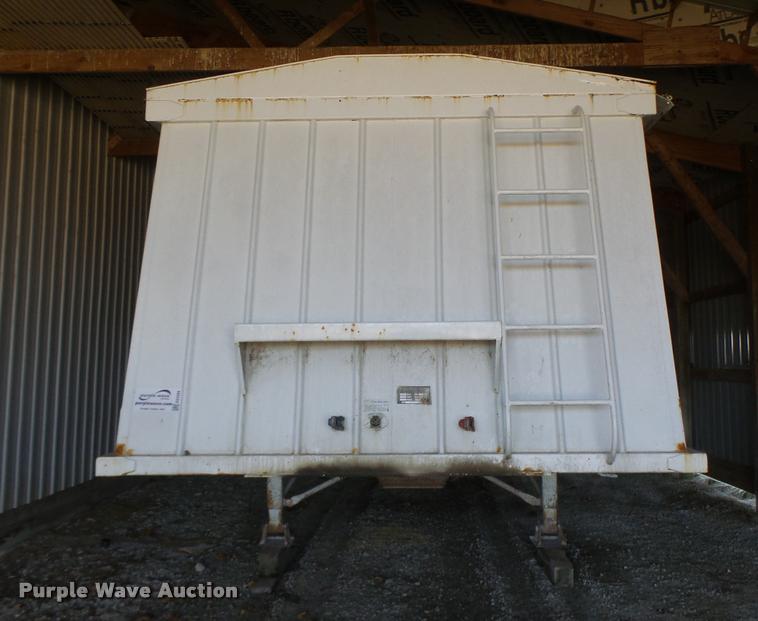 image for item DA3389 1993 CPS double hopper grain trailer