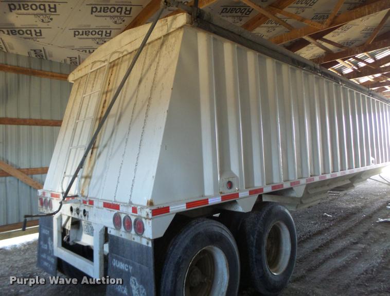 image for item DA3389 1993 CPS double hopper grain trailer