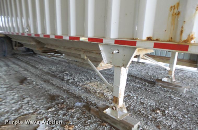 image for item DA3389 1993 CPS double hopper grain trailer