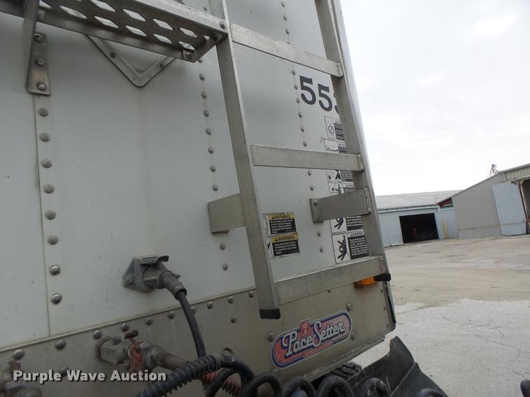 image for item DA3428 1998 Wilson DWH-400 double hopper grain trailer