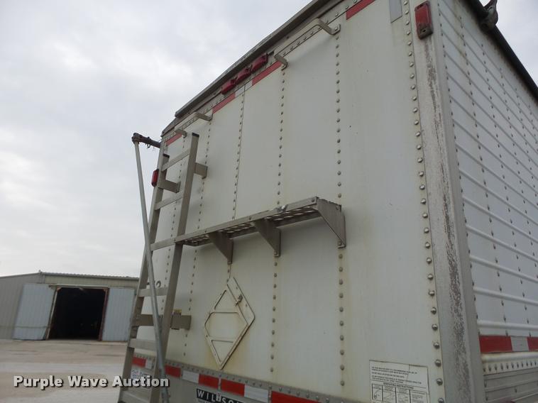 image for item DA3428 1998 Wilson DWH-400 double hopper grain trailer