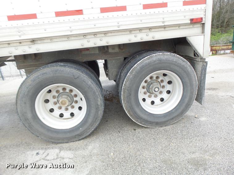 image for item DA3428 1998 Wilson DWH-400 double hopper grain trailer