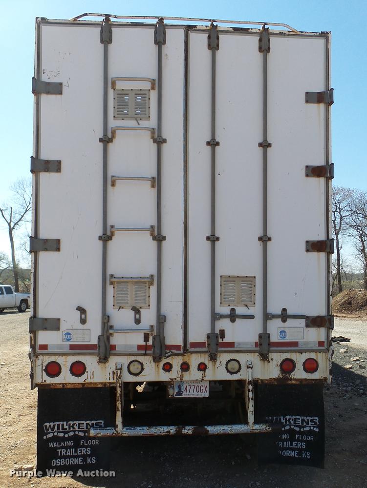 image for item DA6006 1994 Wilkins OK2LA52PC0BX live bottom trailer