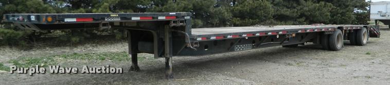 image for item DA9706 2007 Doonan 502DB14K drop deck trailer