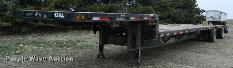 image for item DA9706 2007 Doonan 502DB14K drop deck trailer