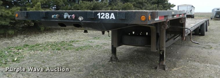 image for item DA9706 2007 Doonan 502DB14K drop deck trailer