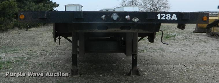 image for item DA9706 2007 Doonan 502DB14K drop deck trailer