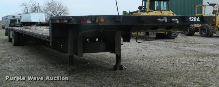 image for item DA9706 2007 Doonan 502DB14K drop deck trailer