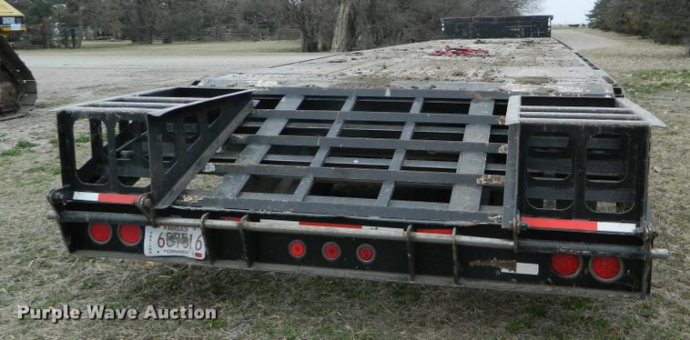 image for item DA9706 2007 Doonan 502DB14K drop deck trailer