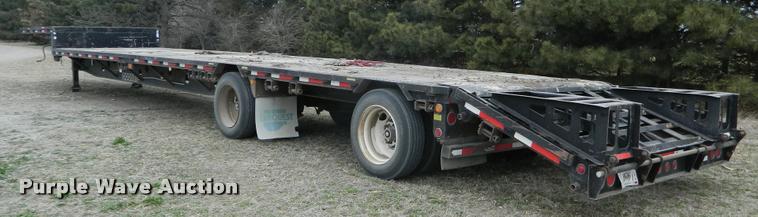 image for item DA9706 2007 Doonan 502DB14K drop deck trailer