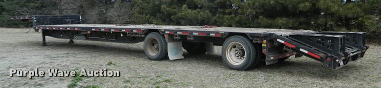 image for item DA9706 2007 Doonan 502DB14K drop deck trailer