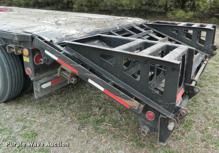 image for item DA9706 2007 Doonan 502DB14K drop deck trailer