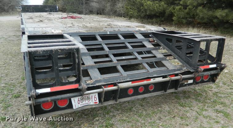 image for item DA9706 2007 Doonan 502DB14K drop deck trailer