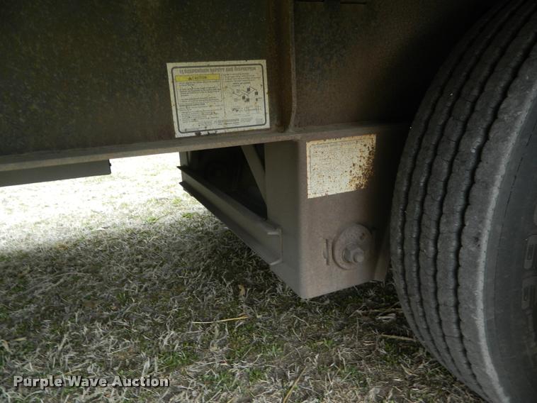 image for item DA9706 2007 Doonan 502DB14K drop deck trailer
