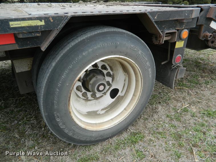 image for item DA9706 2007 Doonan 502DB14K drop deck trailer