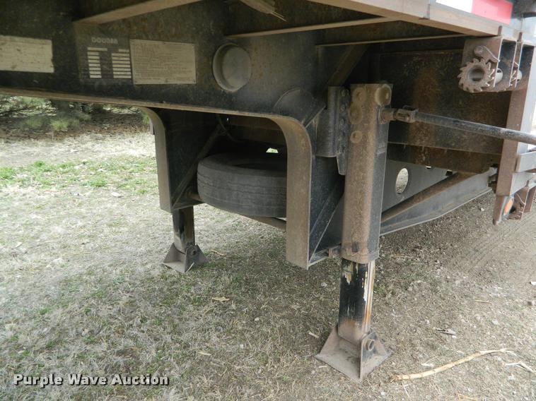 image for item DA9706 2007 Doonan 502DB14K drop deck trailer