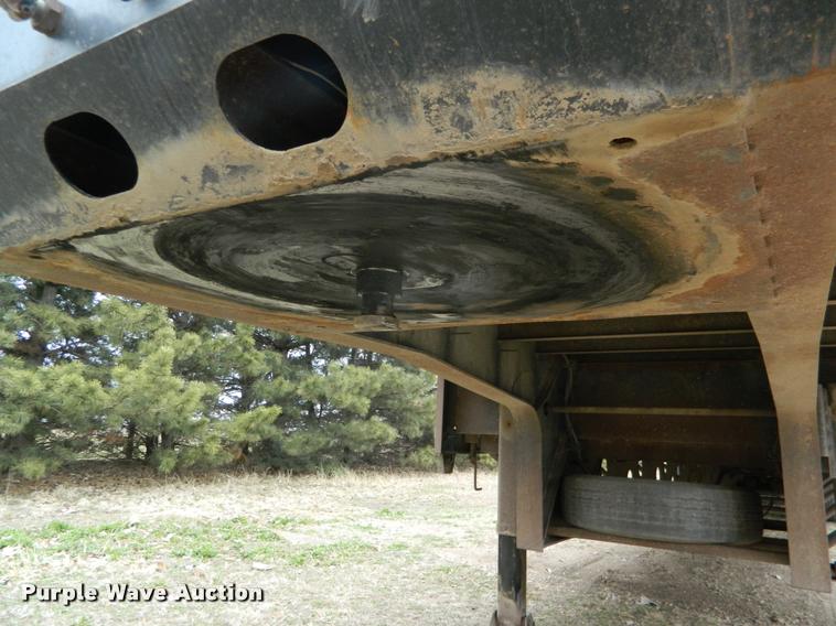 image for item DA9706 2007 Doonan 502DB14K drop deck trailer