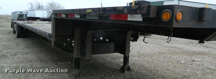 image for item DA9706 2007 Doonan 502DB14K drop deck trailer