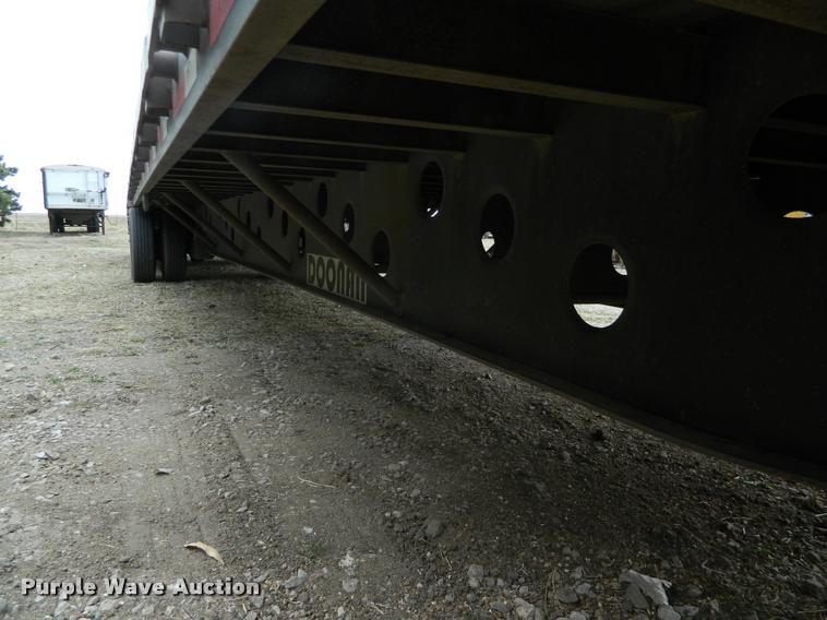 image for item DA9706 2007 Doonan 502DB14K drop deck trailer