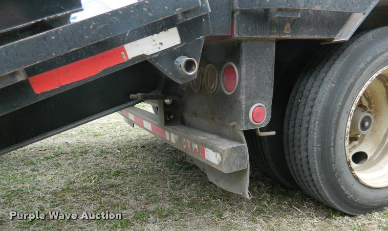 image for item DA9706 2007 Doonan 502DB14K drop deck trailer