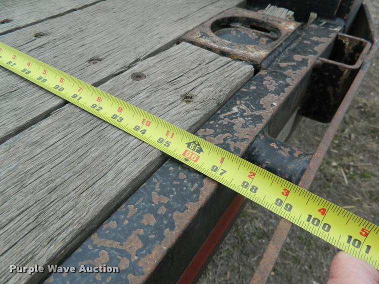 image for item DA9706 2007 Doonan 502DB14K drop deck trailer