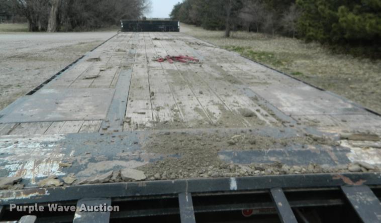 image for item DA9706 2007 Doonan 502DB14K drop deck trailer