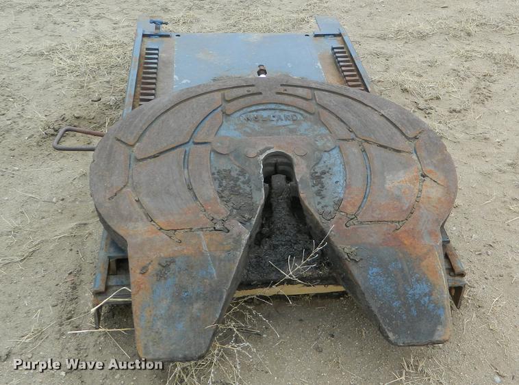 image for item DA9718 Holland air operated sliding fifth wheel receiver plate