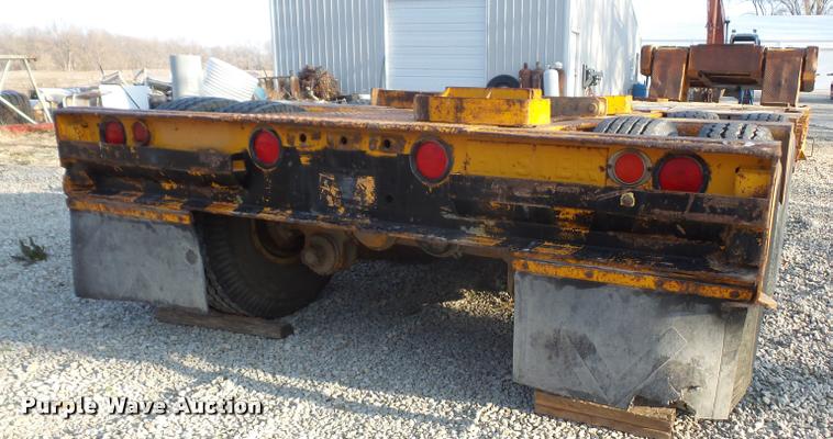 image for item DB0545 1968 Hyster RF35TL lowboy equipment trailer